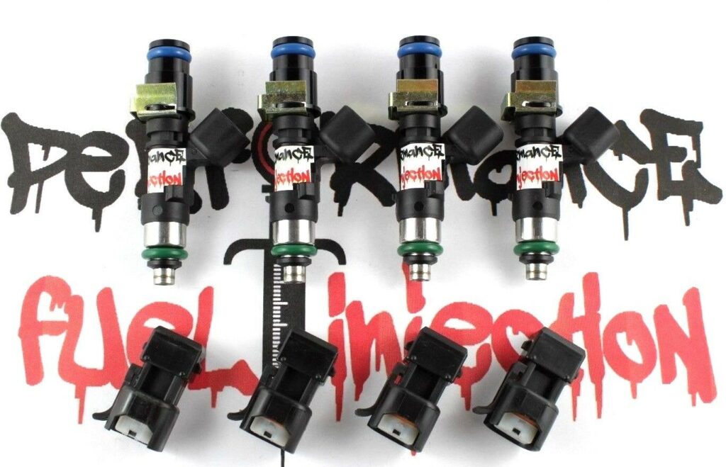 4x 1000cc 95lb EV1 Fuel Injectors For VW Audi 1.8T – E85 Compatible By KSM Motorsports