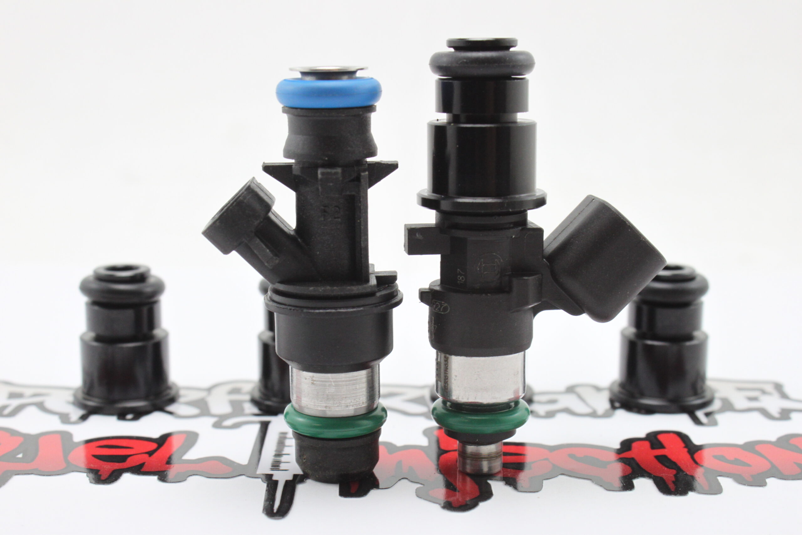 Injector height adapters (4) : 14mm O ring - Adds 1/2