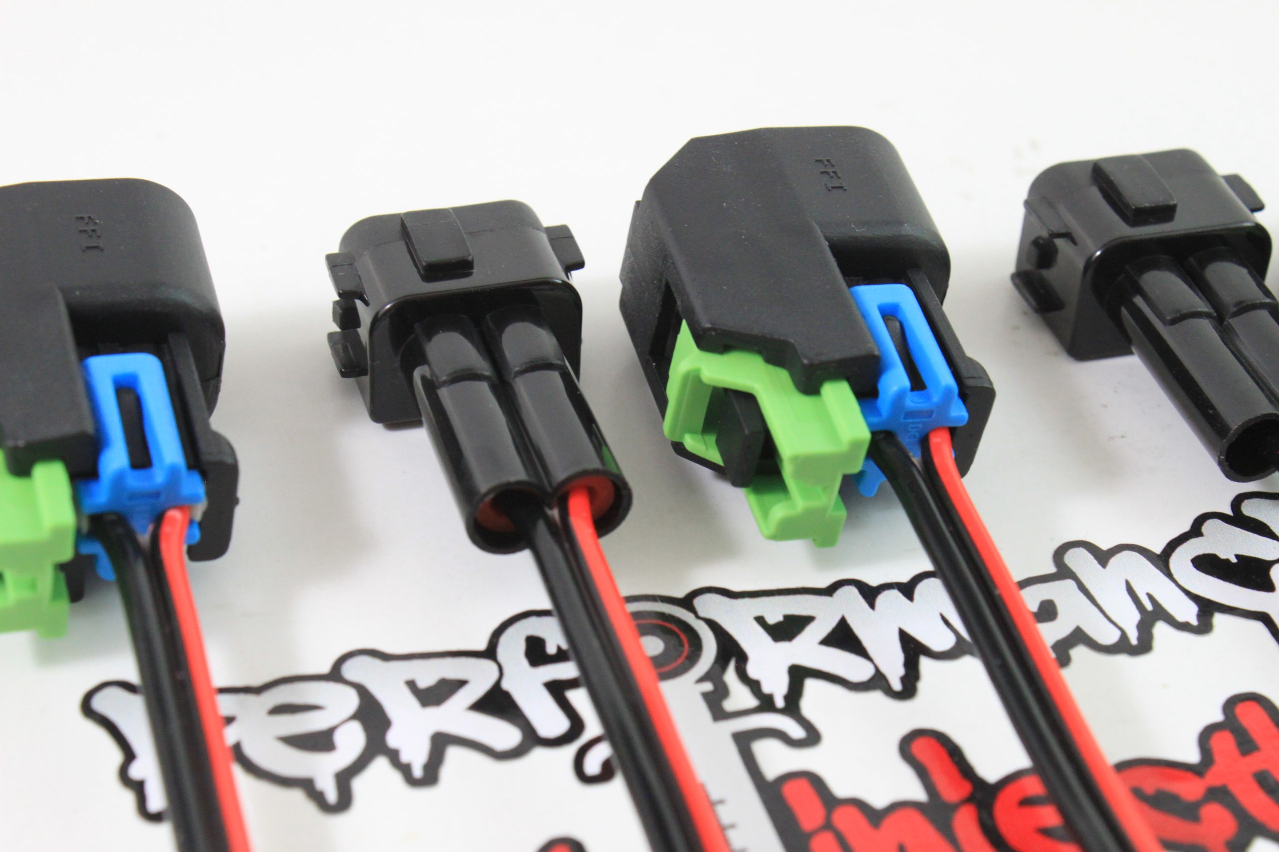 EV6 / EV14 to Honda J32 J35 direct fit injector electrical adapters - TL CL Odyssey Pilot MDX - Image 3