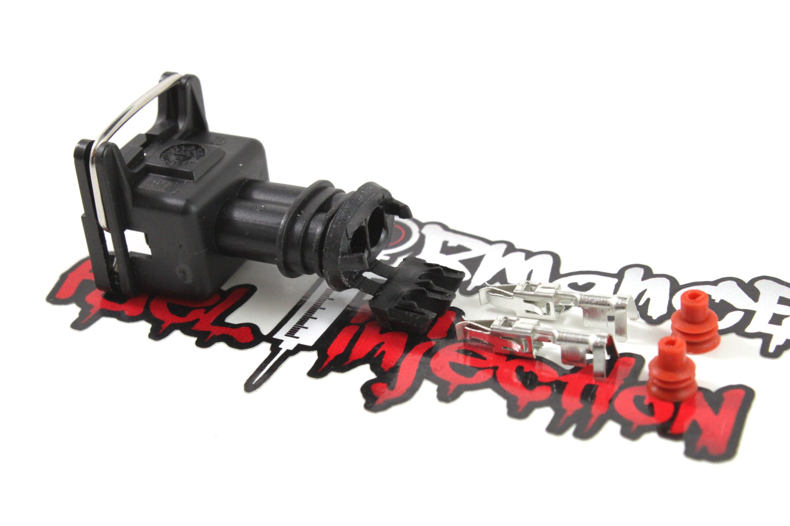 EV1 / Jetronic Fuel Injector Connector - Pins & seals style - Image 3