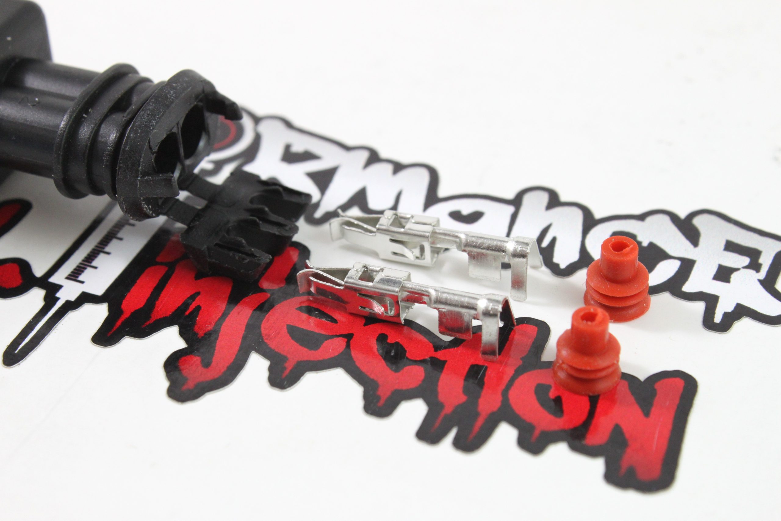 EV1 / Jetronic Fuel Injector Connector - Pins & seals style - Image 5